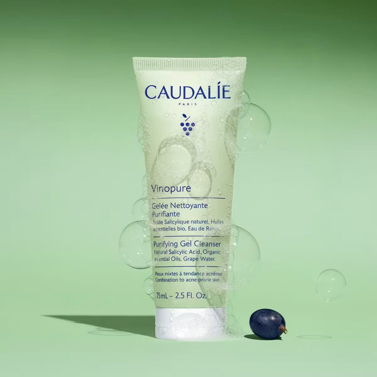 CAUDALIE VINOPURE GELEE NETTOYANTE PURIFIANTE 75ML