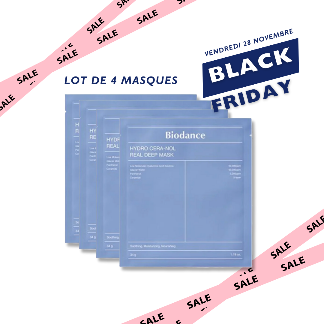 BIODANCE MASQUE VISAGE - HYDRO CERA-NOL REAL DEEP MASK LOT