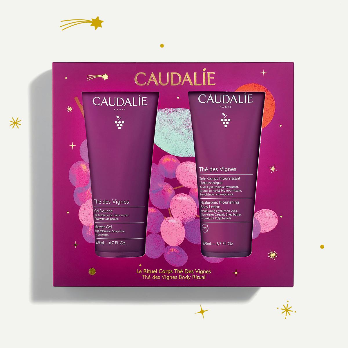 CAUDALIE COFFRET RITUEL CORPS THE DES VIGNES