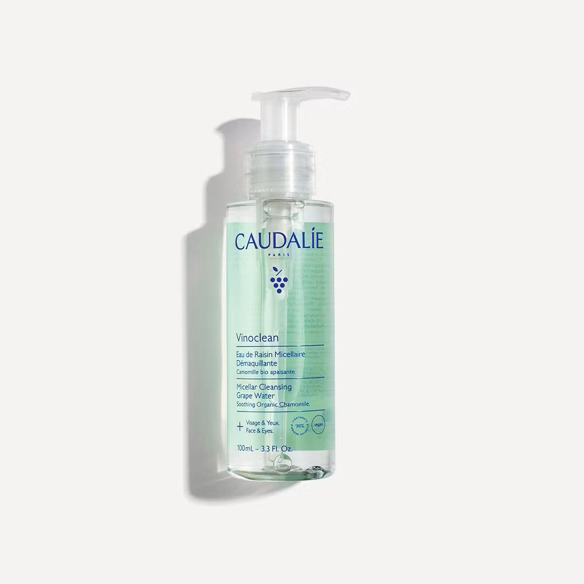 CAUDALIE VINOCLEAN EAU MICELLAIRE DEMAQUILLANTE 100ML