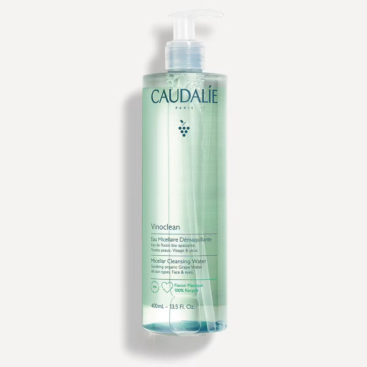CAUDALIE VINOCLEAN EAU MICELLAIRE DEMAQUILLANTE 400ML