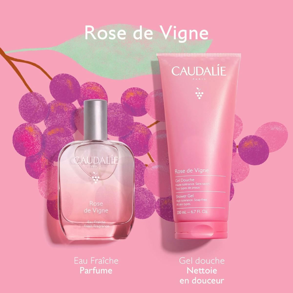 CAUDALIE COFFRET EAU FRAICHE ROSE DE VIGNE