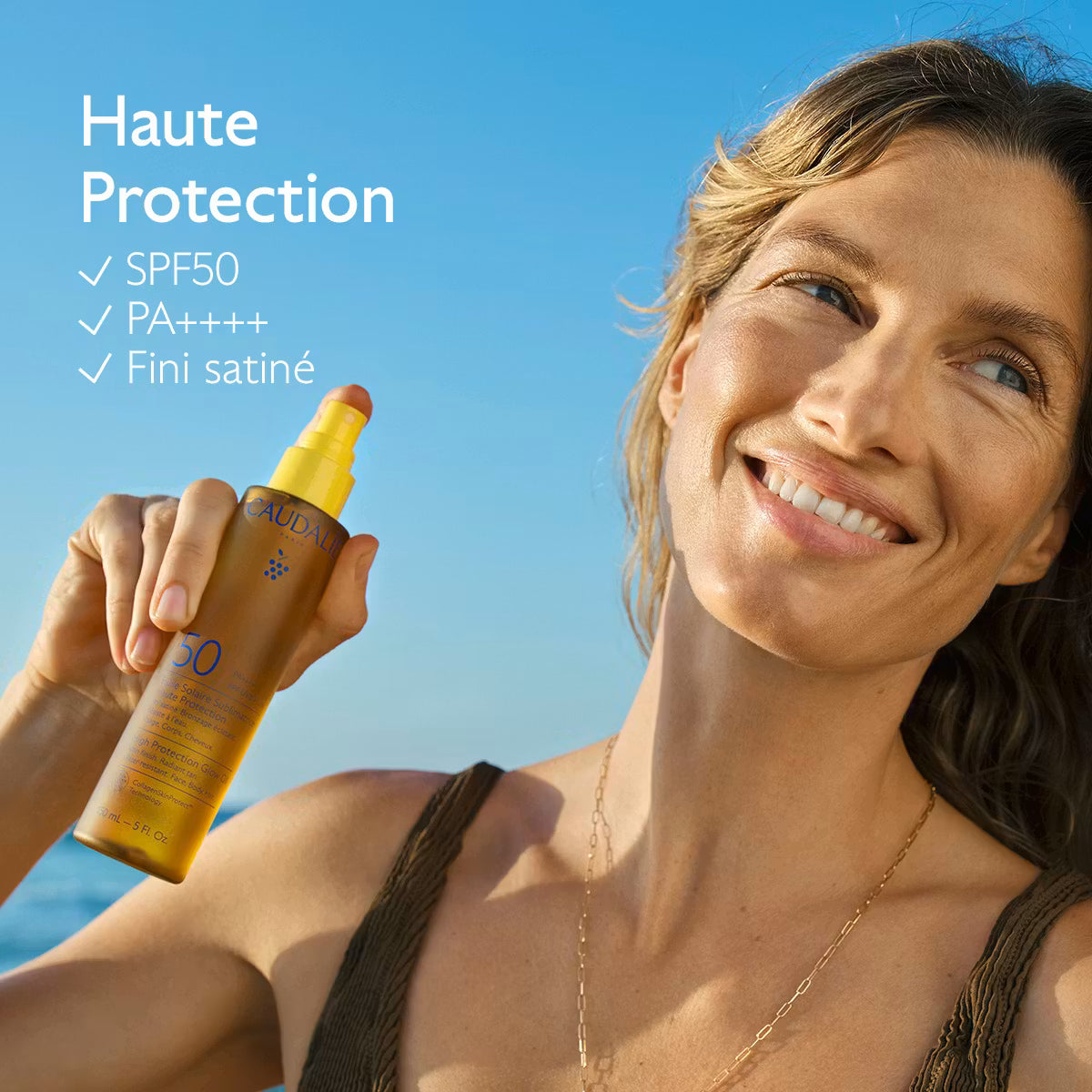 CAUDALIE HUILE SOLAIRE SUBLIMATRICE HAUTE PROTECTION SPF50 150ML