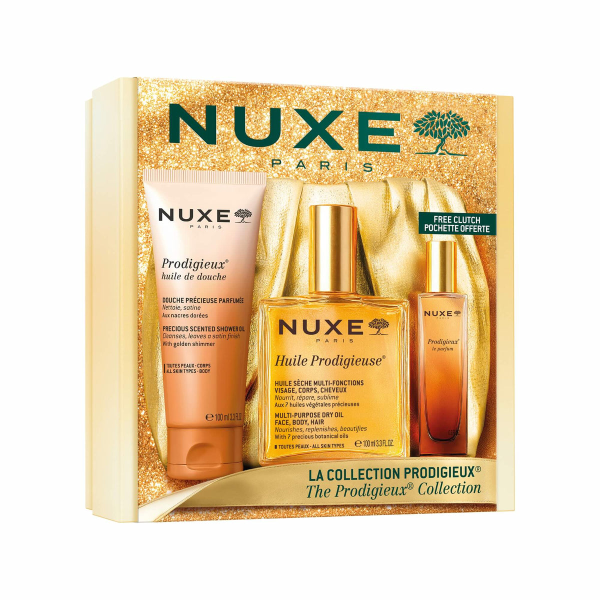 NUXE COFFRET NOEL LA COLLECTION PRODIGIEUX