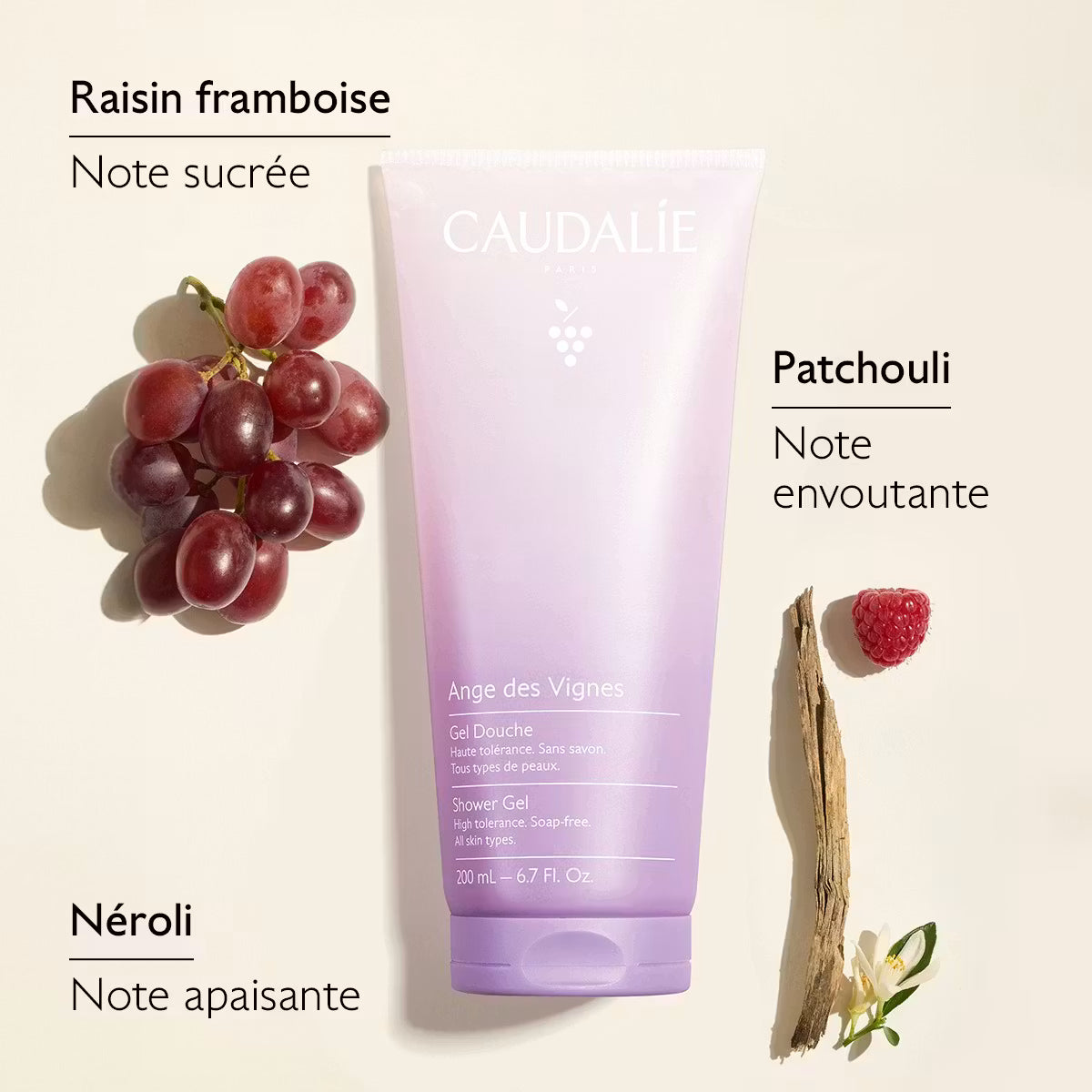 CAUDALIE GEL DOUCHE ANGE DES VIGNES 200ML