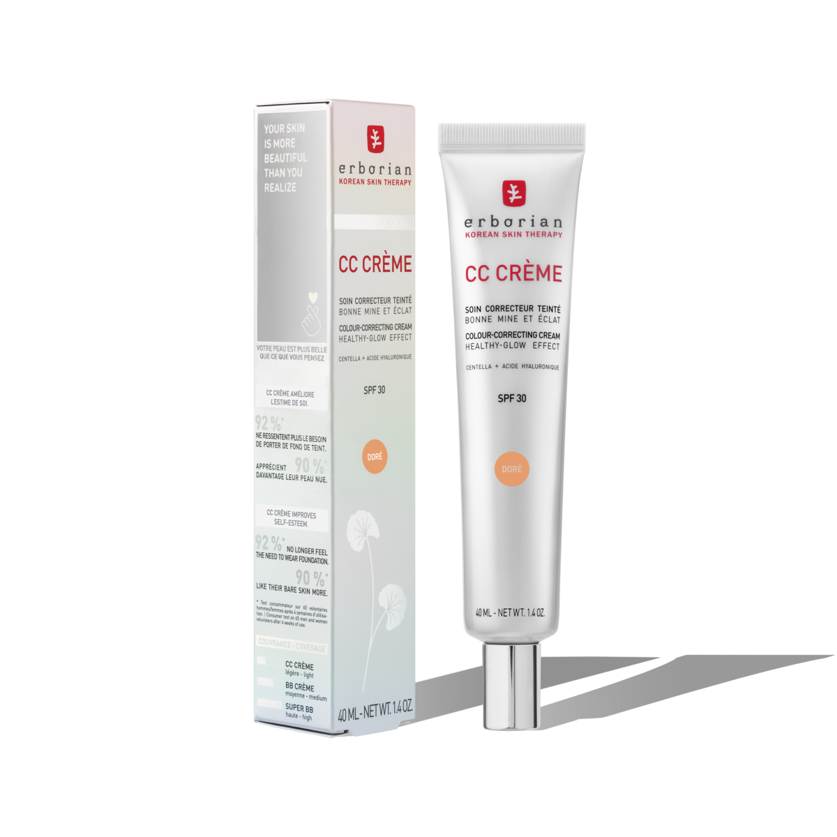 ERBORIAN CC CREME DORE SPF30 40ML