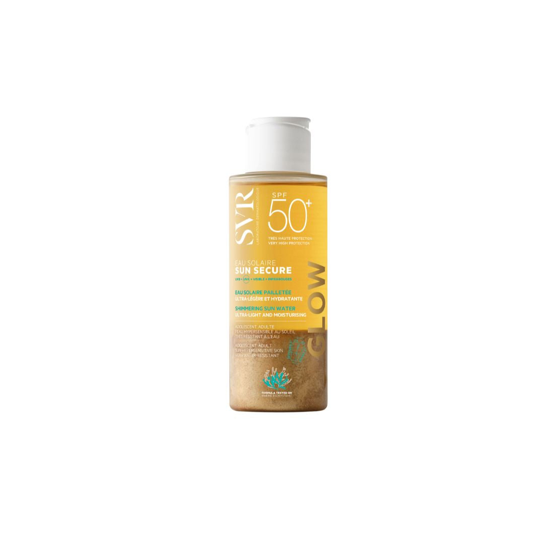 SVR SUN SECURE EAU SOLAIRE GLOW SPF50+ 100ML