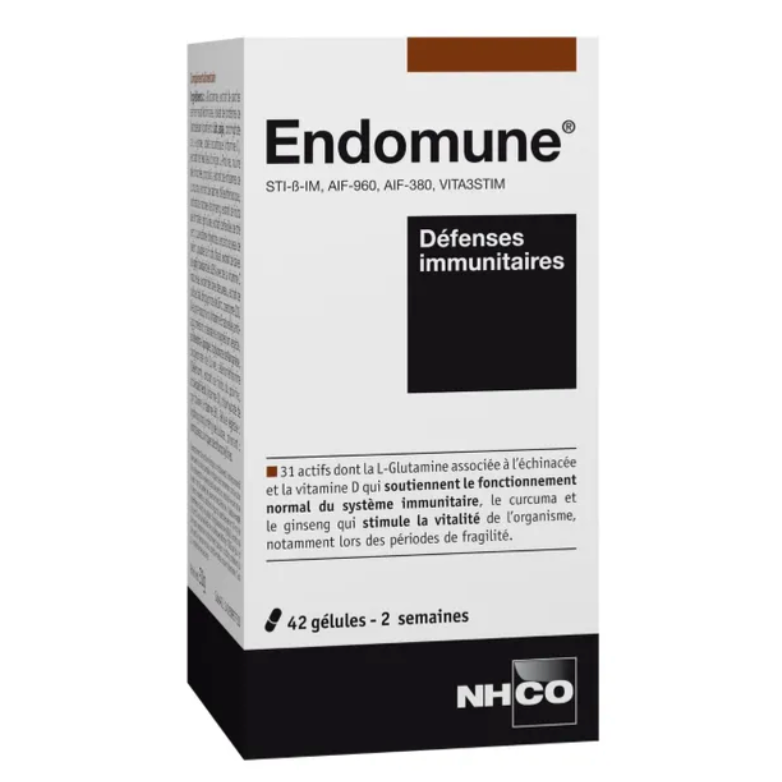 NHCO ENDOMUNE IMMUNITAIRE BOITE /42 GEL
