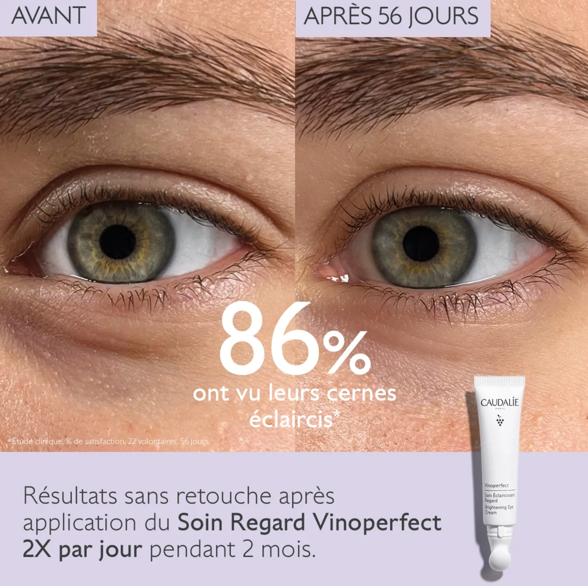 CAUDALIE VINOPERFECT SOIN ECLAIRCISSANT REGARD 15ML