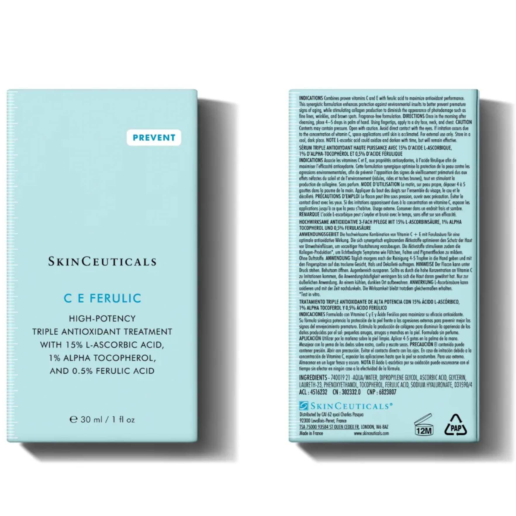 SKINCEUTICALS C E FERULIC SERUM 30ML