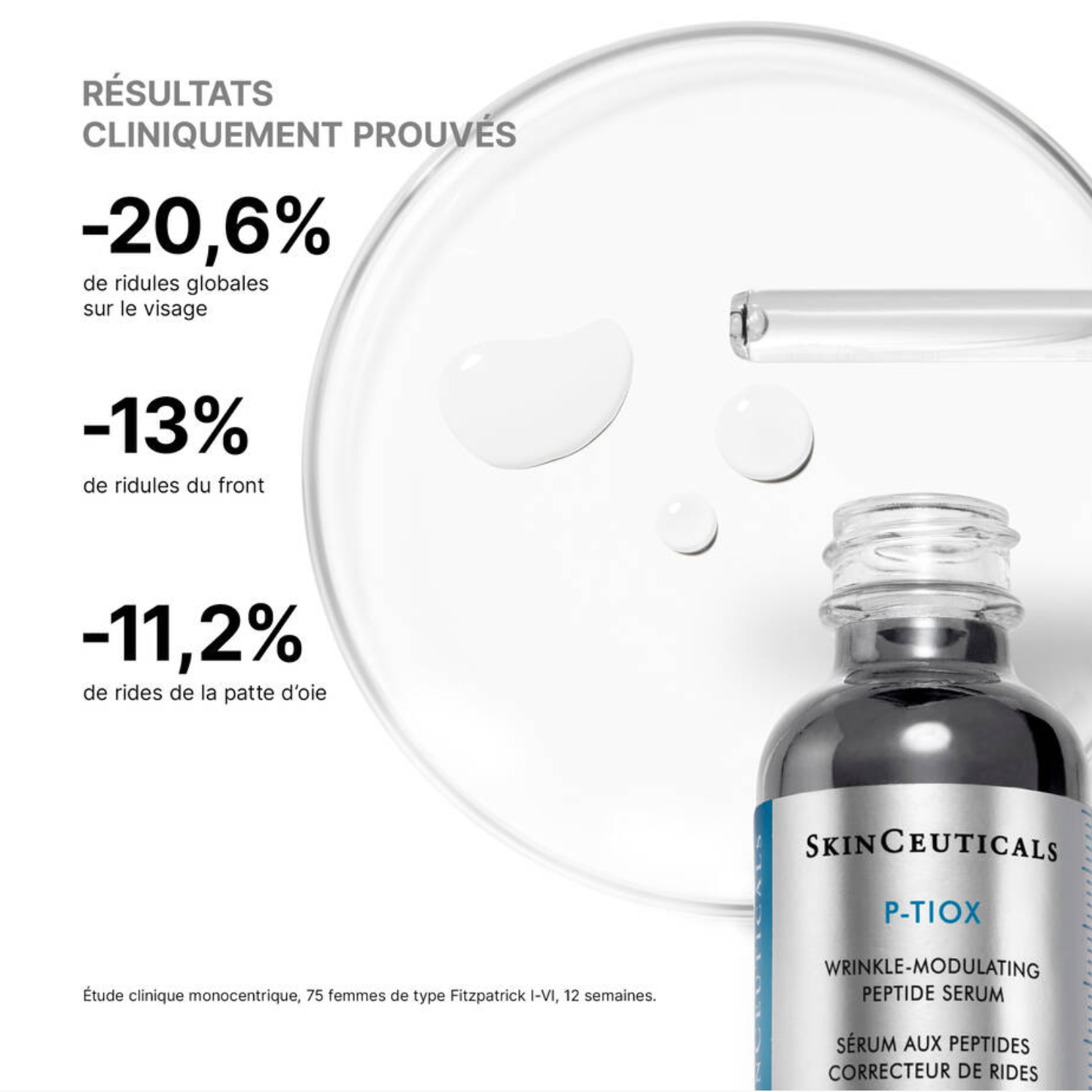 SKINCEUTICALS P TIOX SERUM CORRECTEUR DE RIDES 30ML