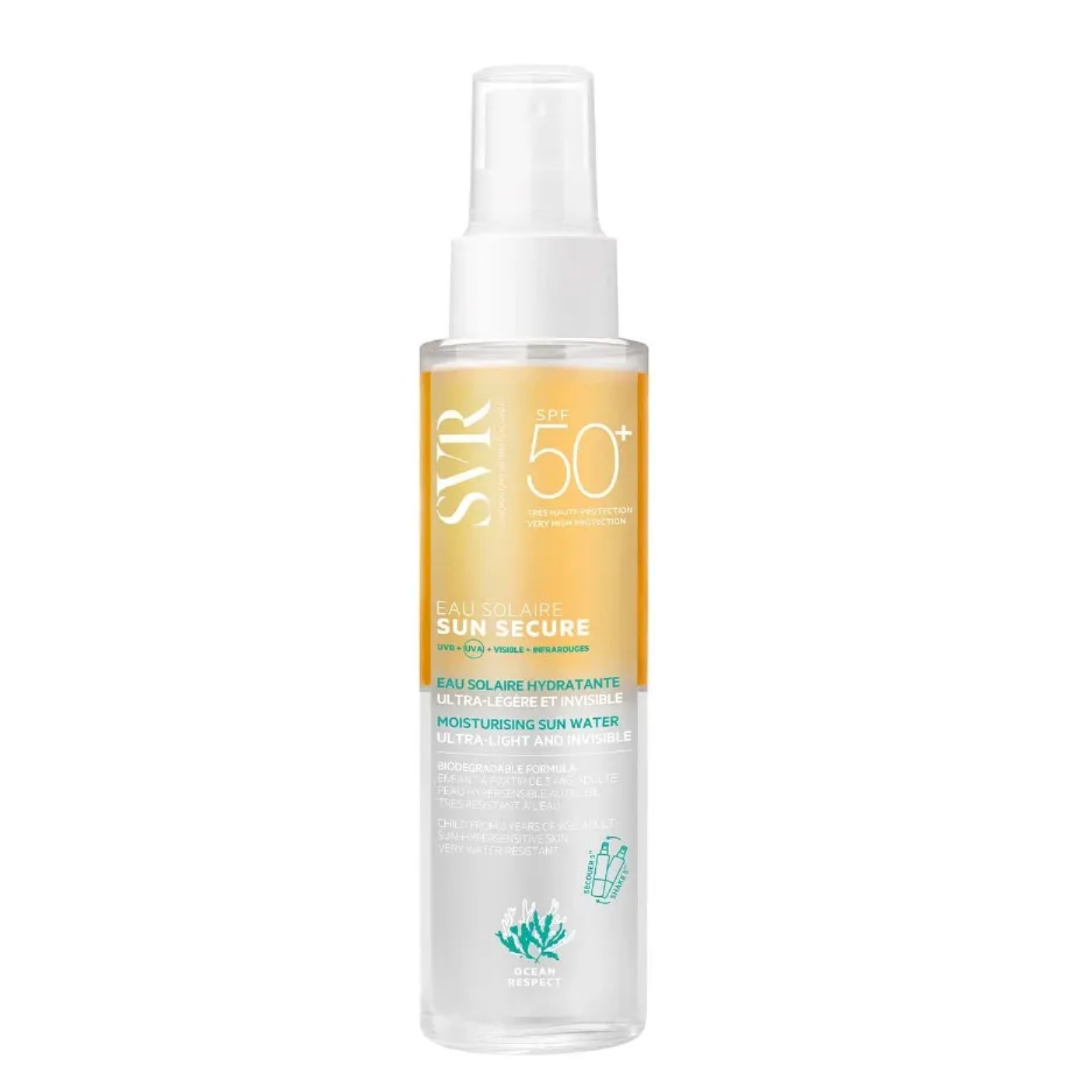 SVR SUN SECUR EAU SOLAIRE SPF50+ 100ML
