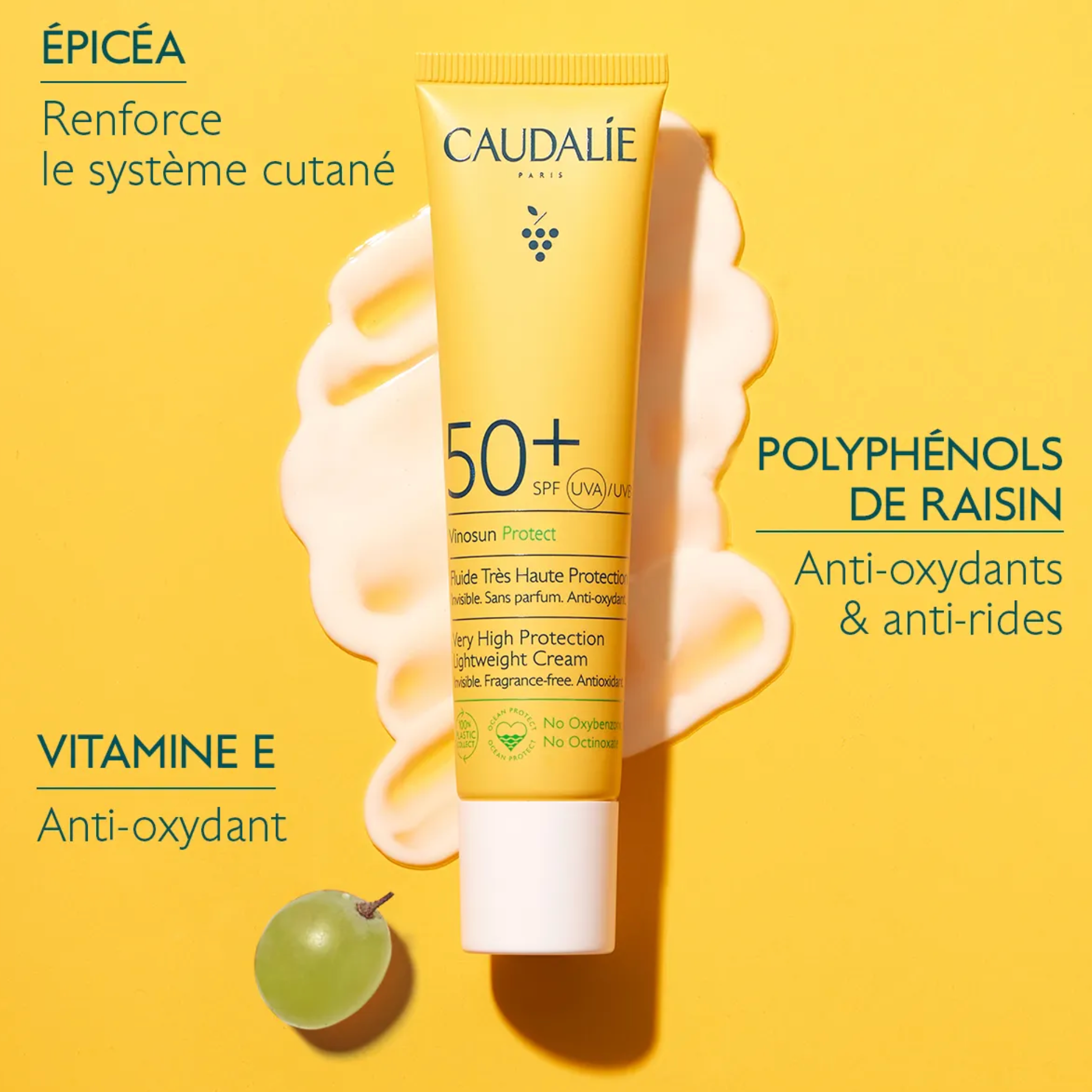 CAUDALIE VINOSUN FLUID SPF50+ 40ML 1