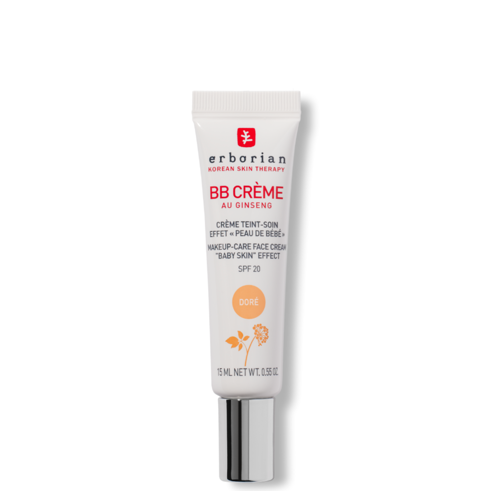 ERBORIAN BB CREME DORE SPF20 15ML