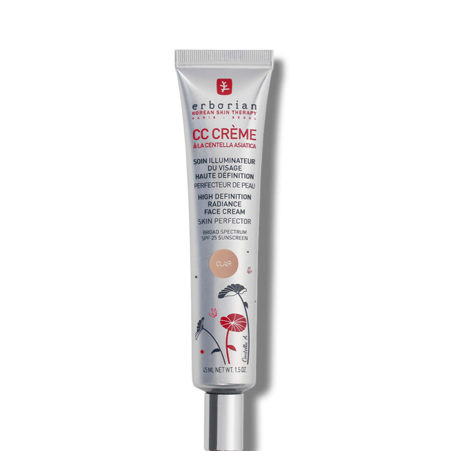 ERBORIAN CC CREME CLAIR TUBE SPF25 45 ML