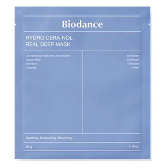 BIODANCE MASQUE VISAGE - HYDRO CERA-NOL REAL DEEP MASK LOT