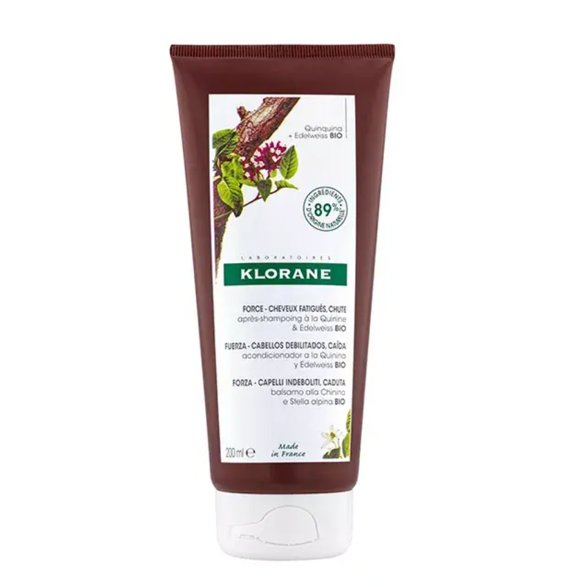 KLORANE BAUME APRES-SHAMPOING QUININI+EDEL 200ML