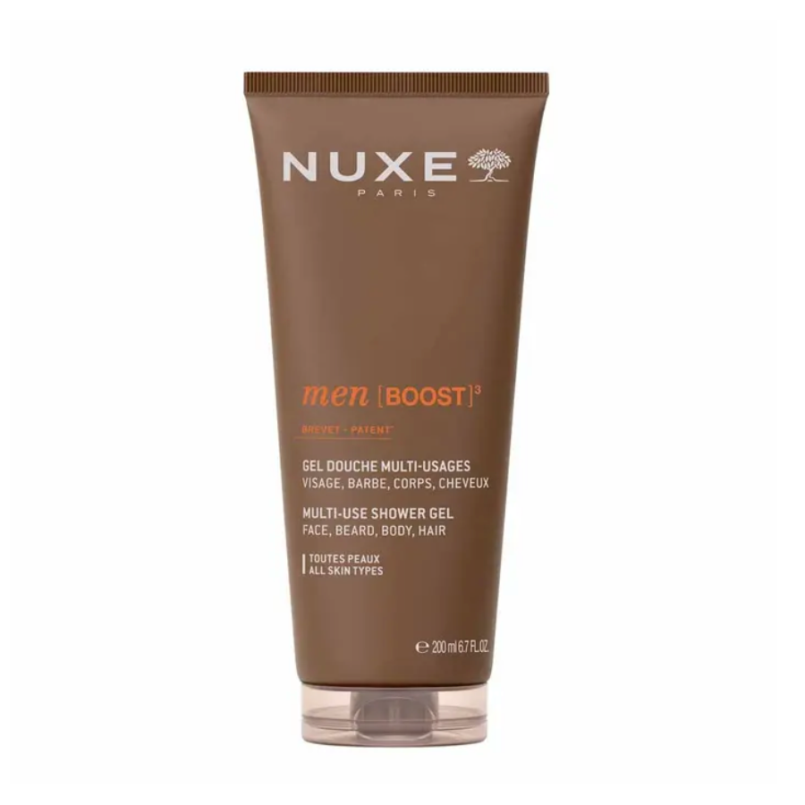 Nuxe Gel Douche Homme Multi-Usages Visage, Barbe Corps Et Cheveux 200ml