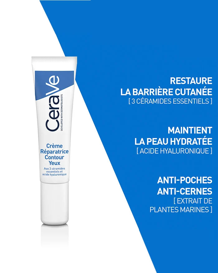 CERAVE CREME REPARATRICE CONTOUR YEUX 14ML