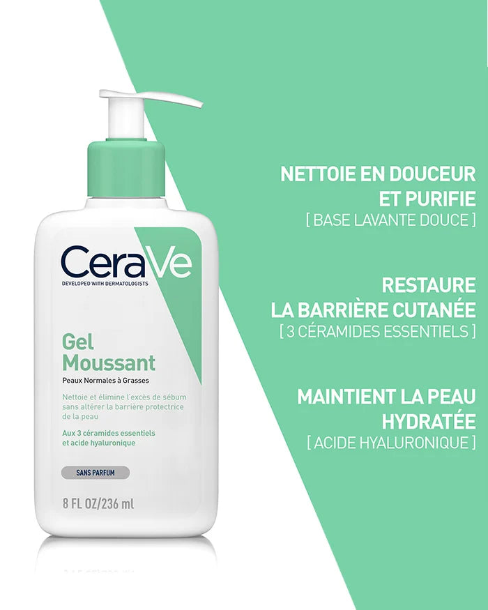 CERAVE GEL MOUSSANT 473ML