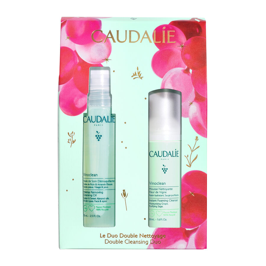 CAUDALIE COFFRET DOUBLE NETTOYAGE NOEL 2025