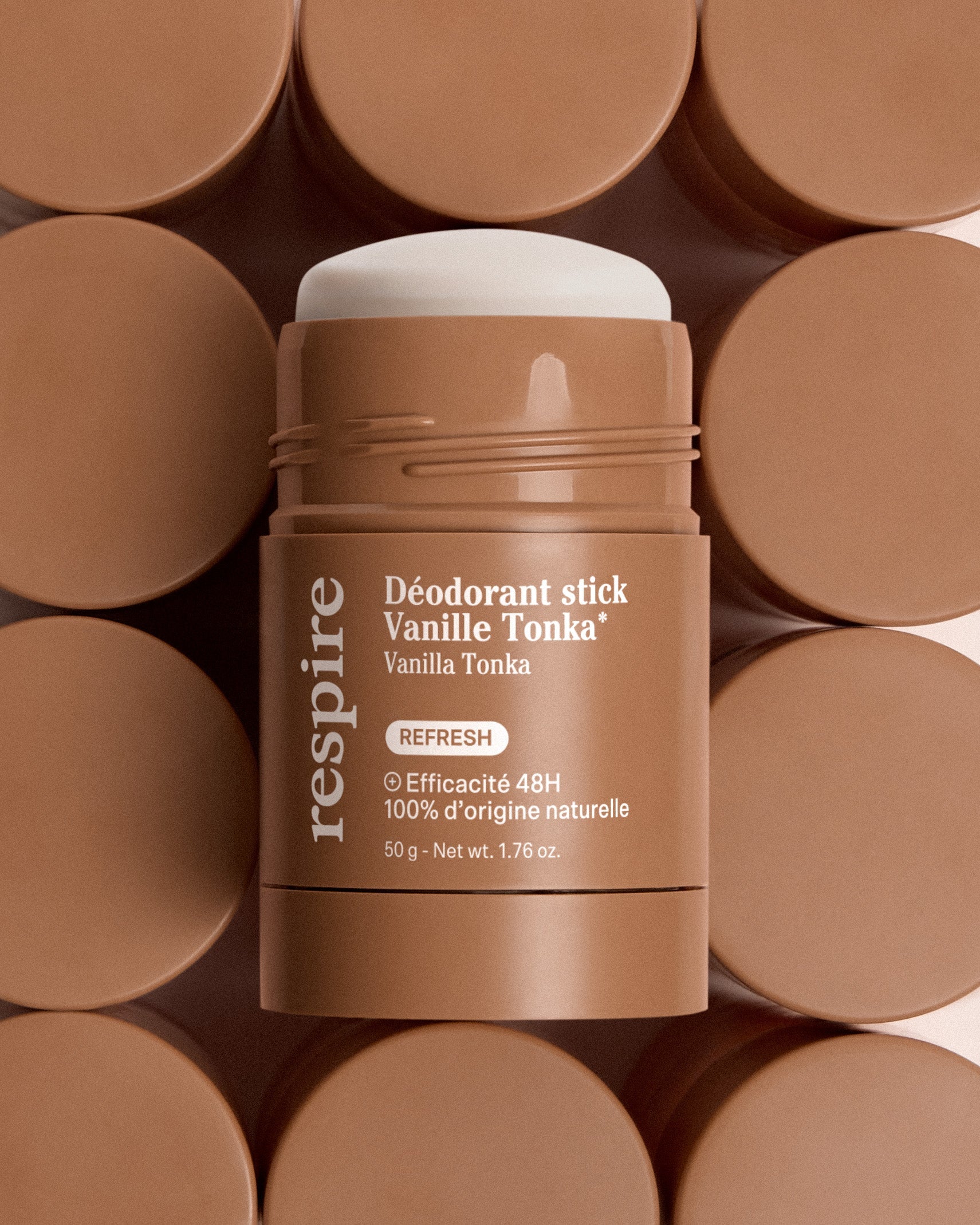 RESPIRE DEODORANT STICK VANILLE TONKA 50G