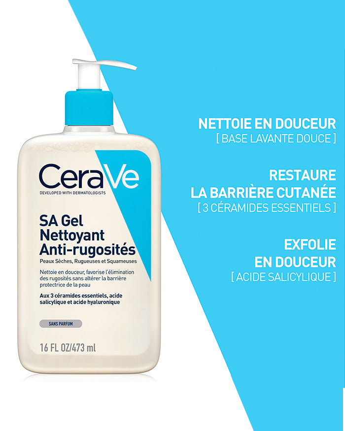 CERAVE GEL NETTOYANT ANTI-RUGOSITES 473ML