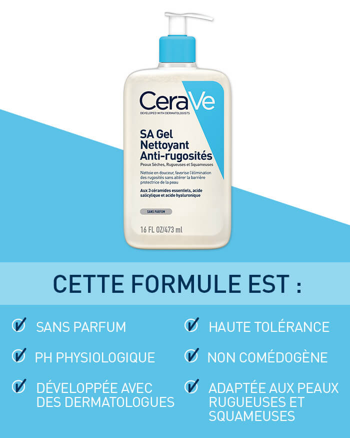 CERAVE GEL NETTOYANT ANTI-RUGOSITES 473ML