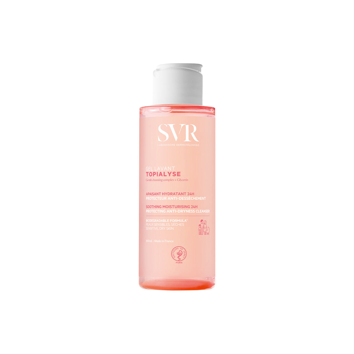 SVR TOPIALYSE GEL LAVANT 100ML