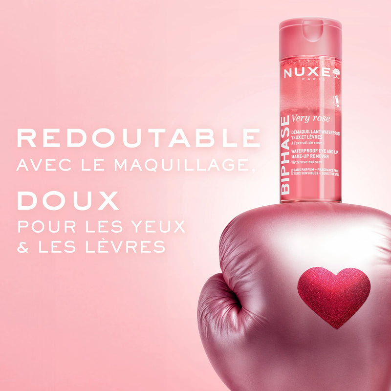 NUXE VERY ROSE DEMAQUILLANT WATERPROOF BIPHASE 100ML