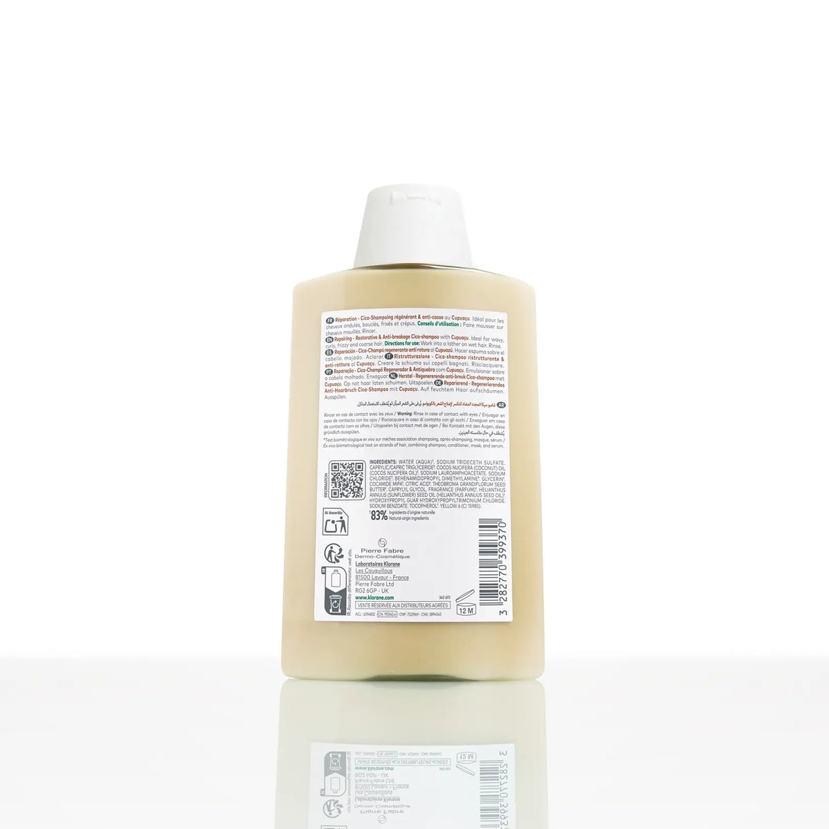KLORANE REPARATION CICA-SHAMPOING REGENERANT & ANTI-CASSE CUPUACU 200ML