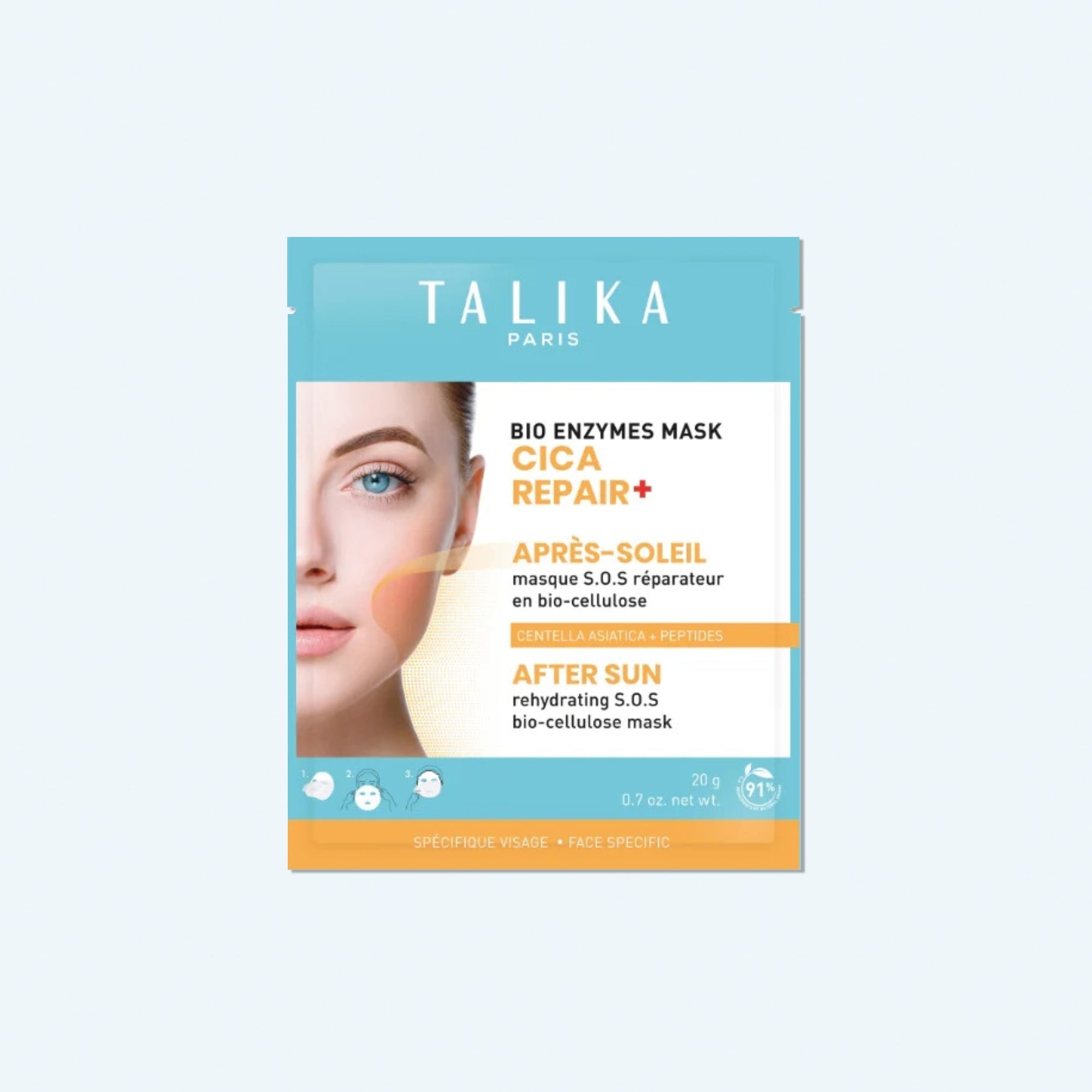 TALIKA BIO ENZYMES MASK CICA REPAIR+ APRES SOLEIL 20G