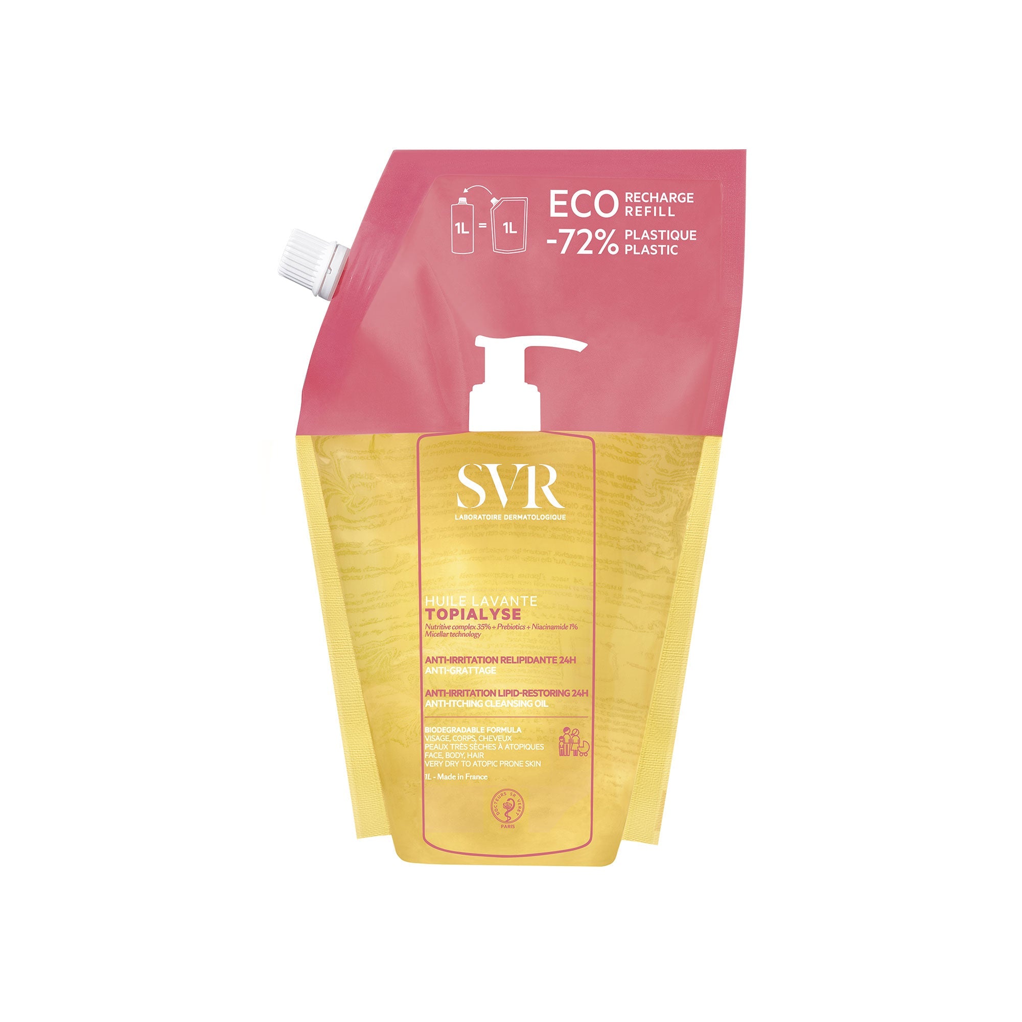 SVR TOPIALYSE HUILE LAVANTE RECHARGE 1L