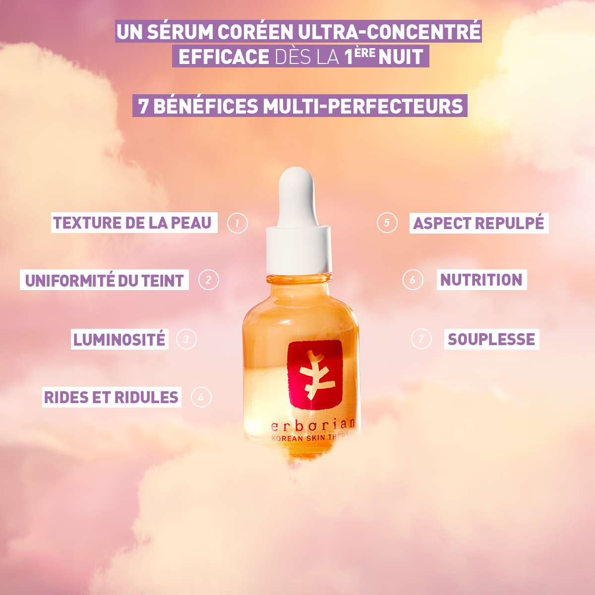 ERBORIAN SKIN THERAPY SERUM NUIT 30ML