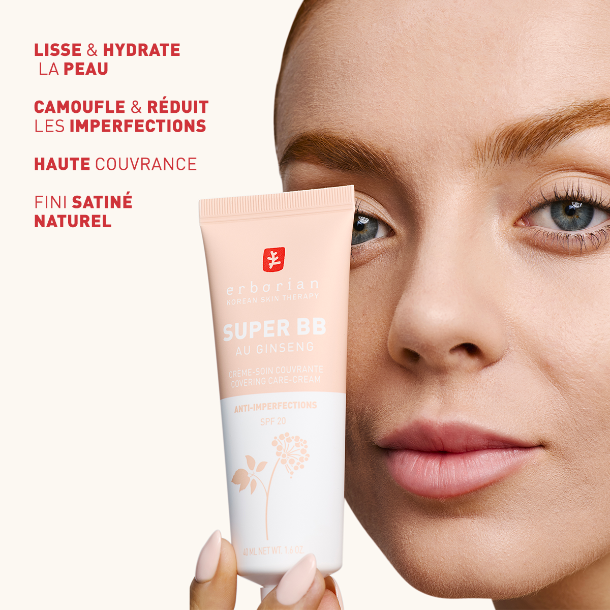 ERBORIAN SUPER BB CLAIR SPF20 40ML