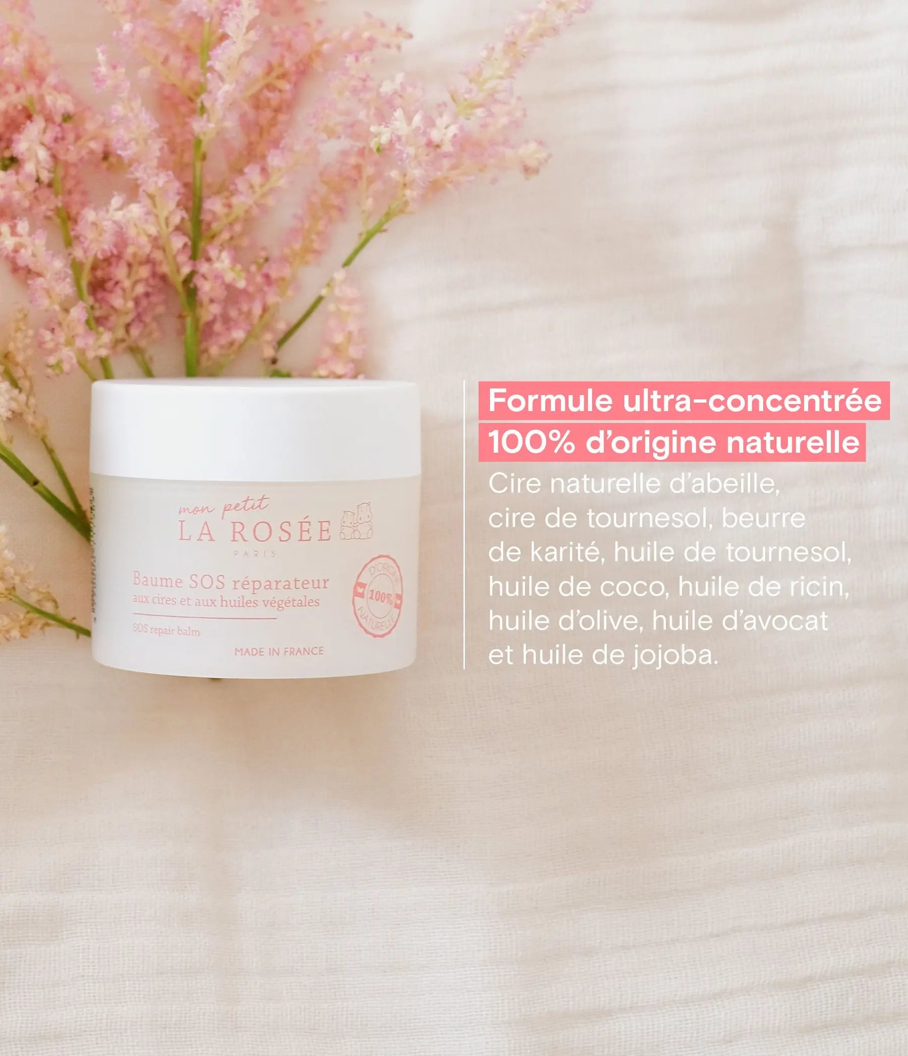 MON PETIT LA ROSEE BAUME SOS REPARATEUR 20G