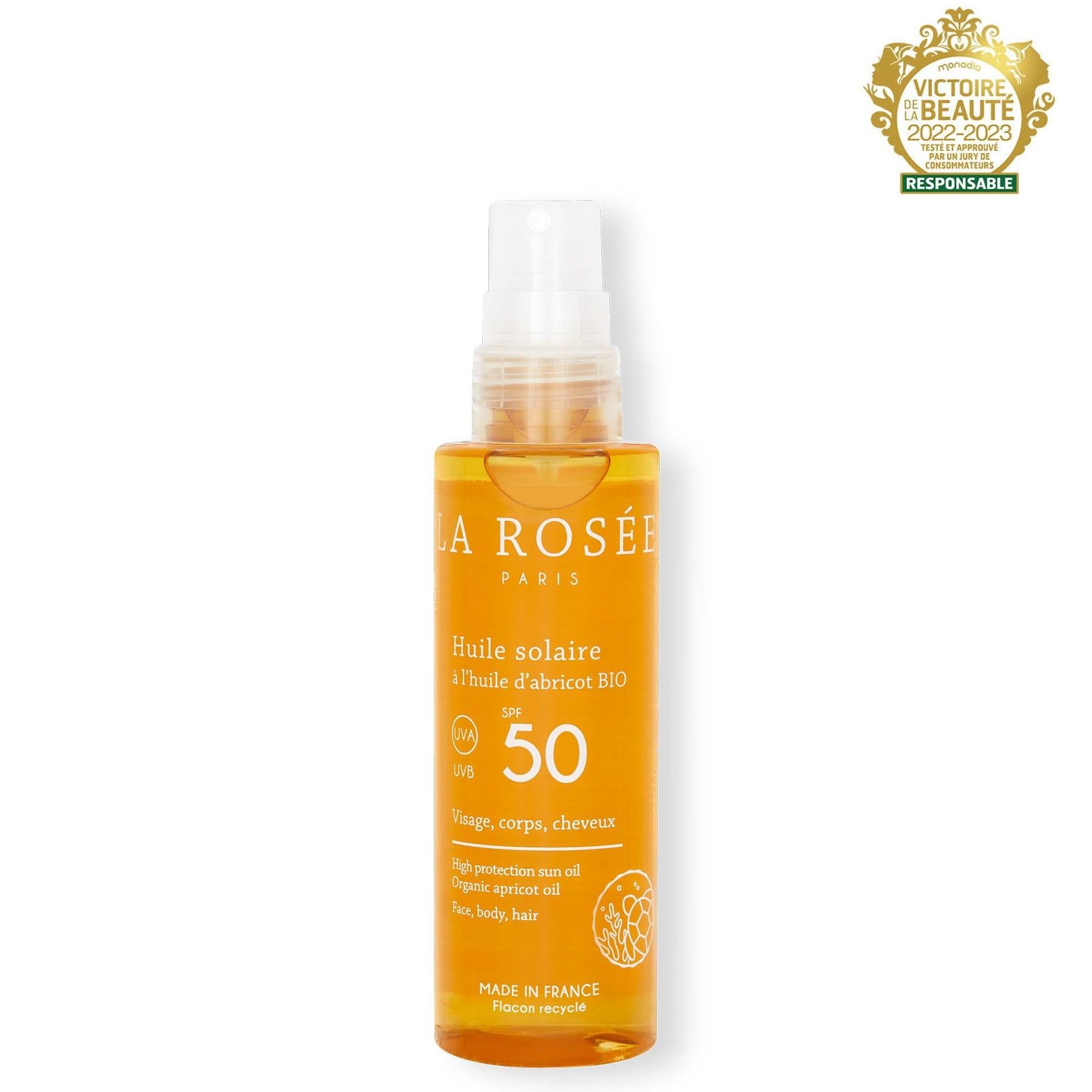 LA ROSEE HUILE SOLAIRE SPF50 150ML