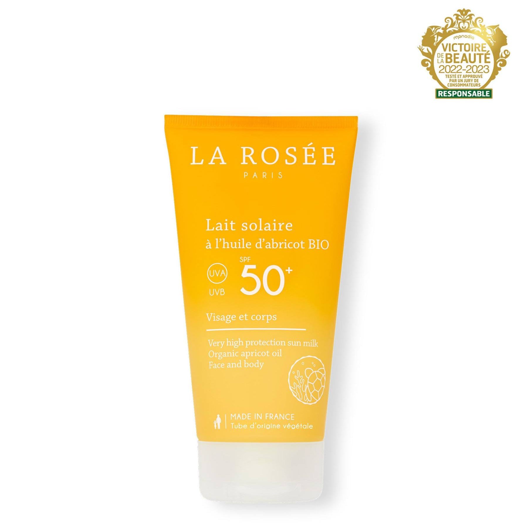 LA ROSEE LAIT SOLAIRE SPF50+ 150ML