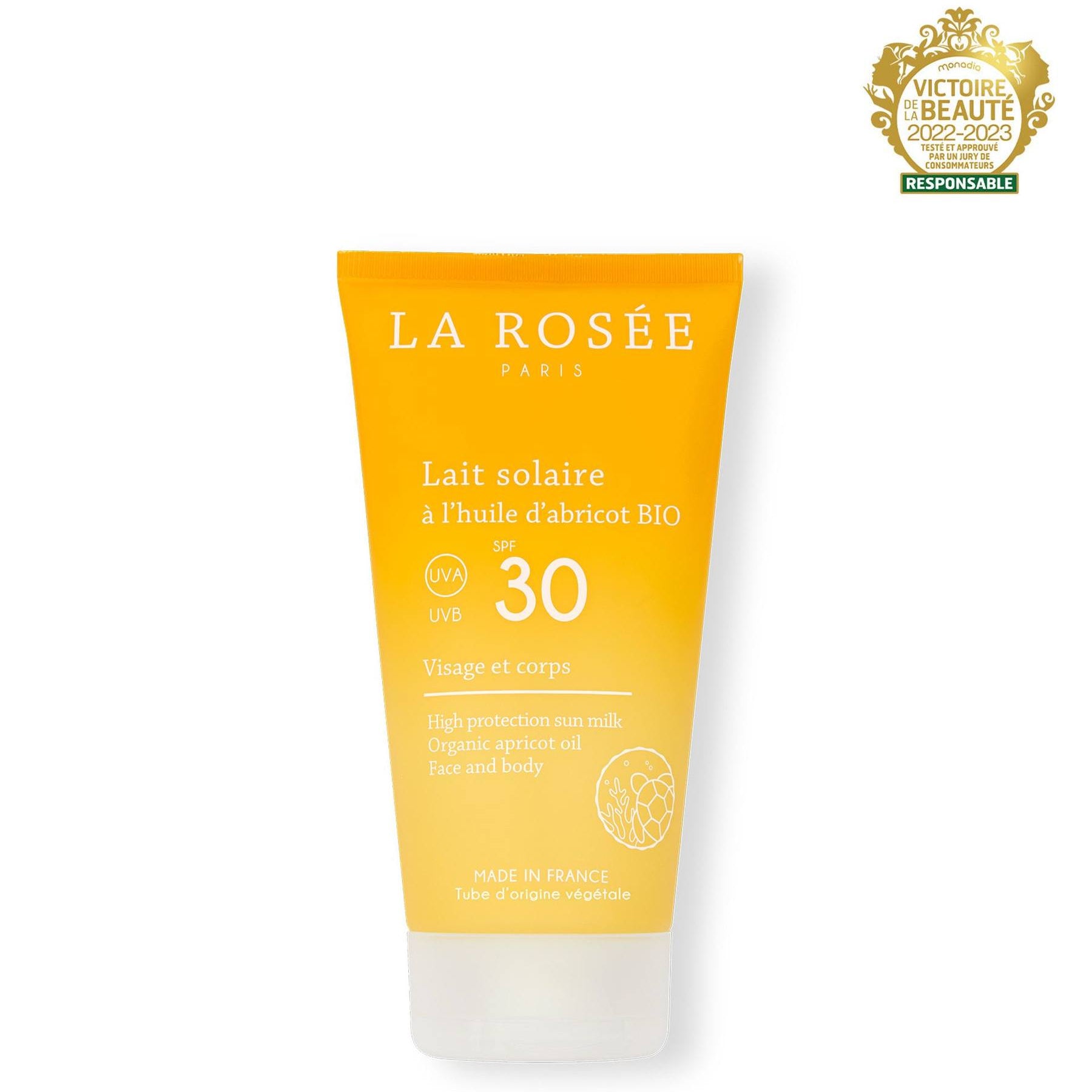 LA ROSEE LAIT SOLAIRE SPF30 150ML