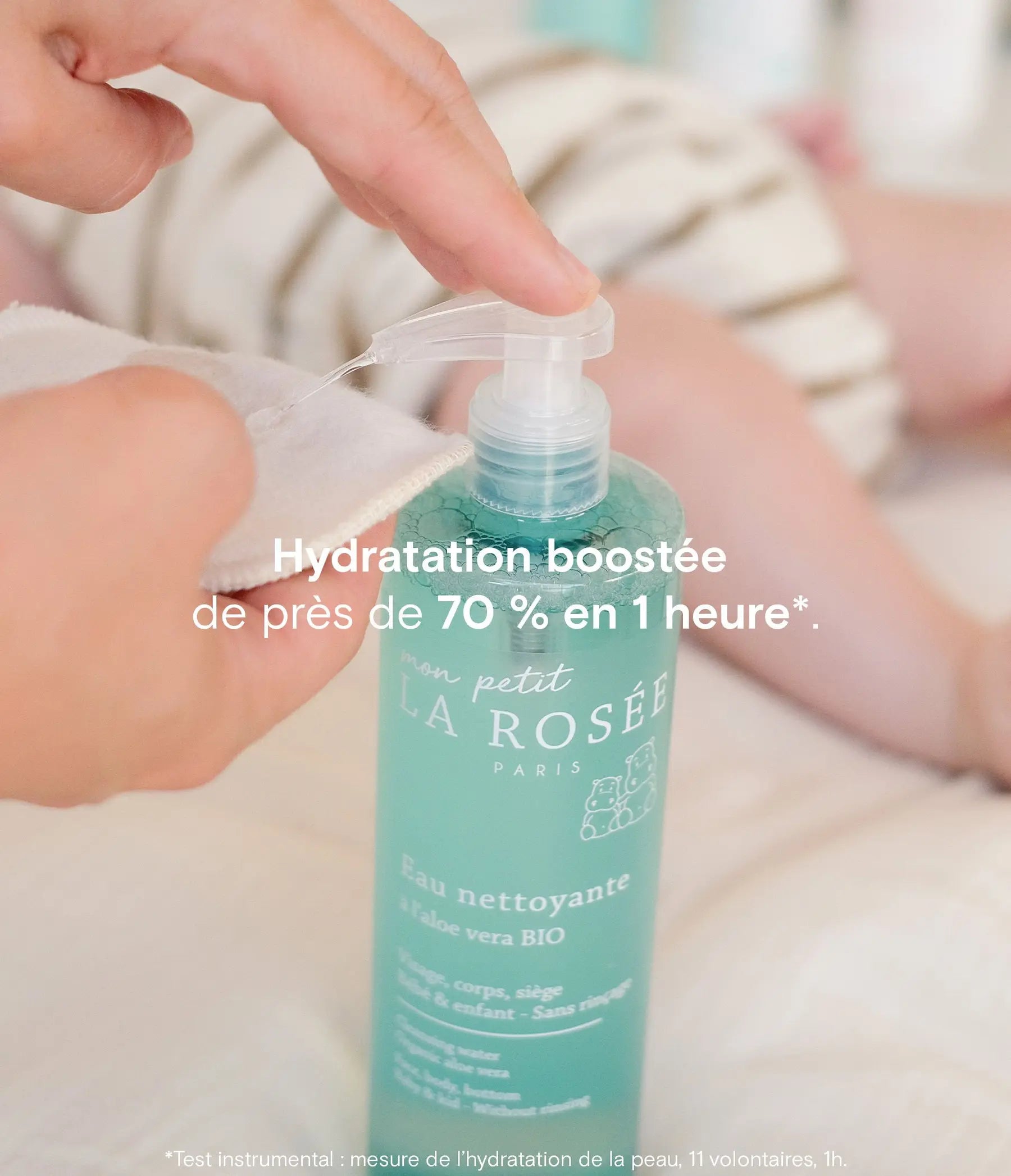 MON PETIT LA ROSEE EAU NETTOYANTE 400ML