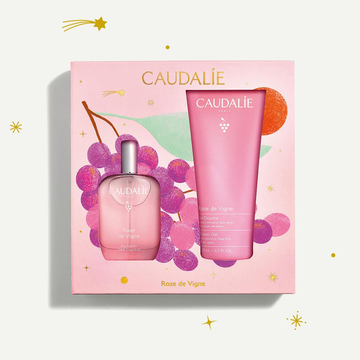 CAUDALIE COFFRET EAU FRAICHE ROSE DE VIGNE
