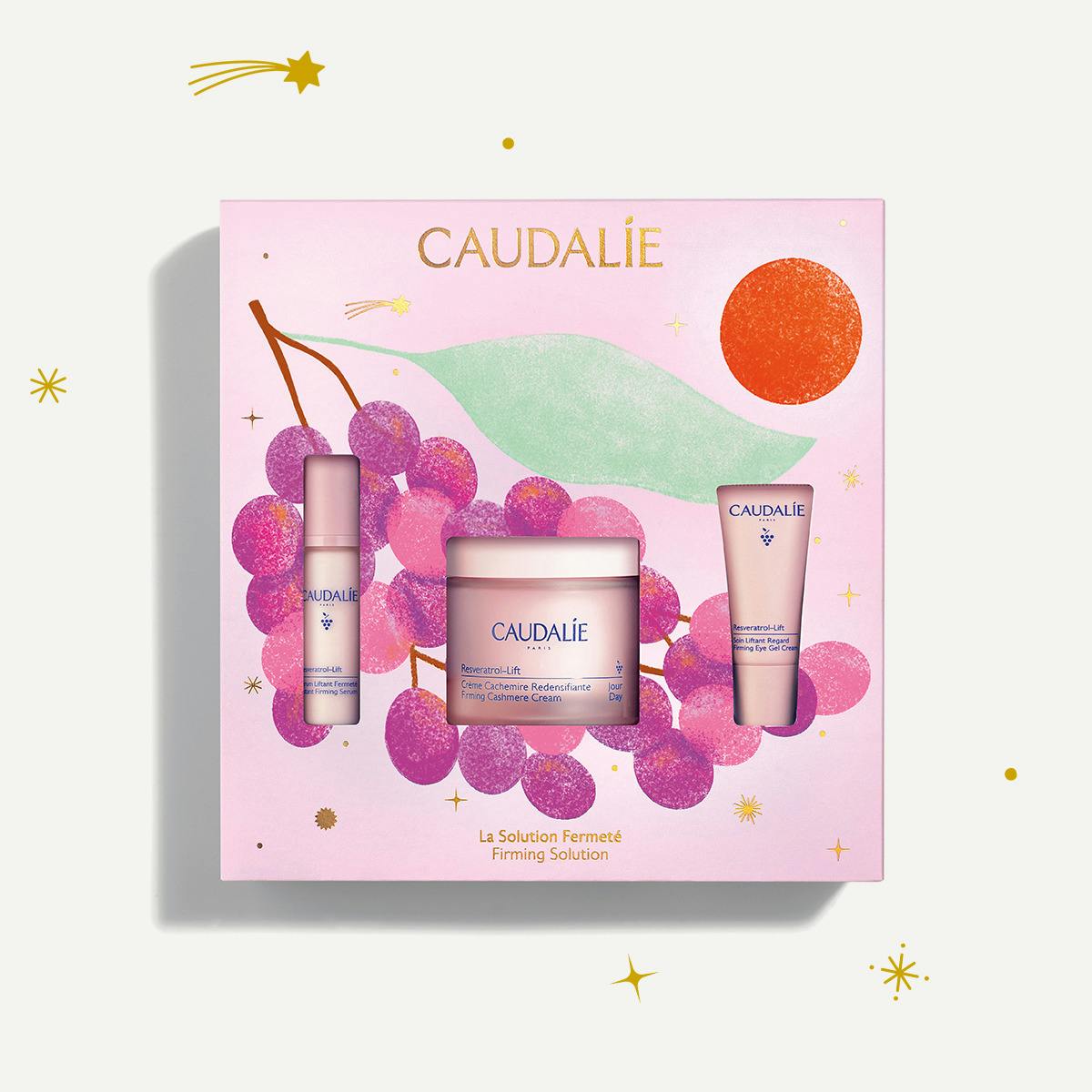 CAUDALIE COFFRET RESVERATROL-LIFT LA SOLUTION FERMETE