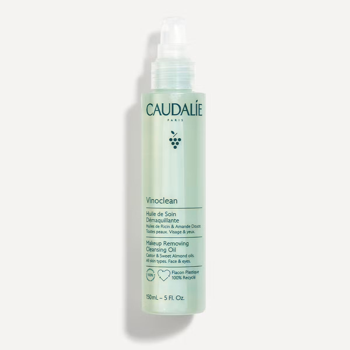 CAUDALIE VINOCLEAN HUILE DE SOIN DEMAQUILLANTE 150ML