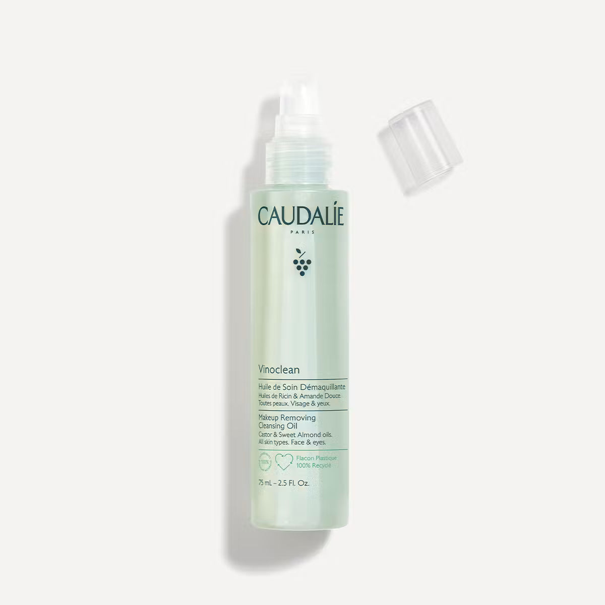 CAUDALIE VINOCLEAN HUILE DE SOIN DEMAQUILLANTE 75ML
