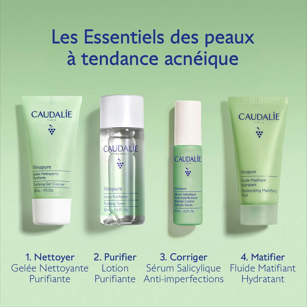 CAUDALIE VINOPURE COFFRET DECOUVERTE