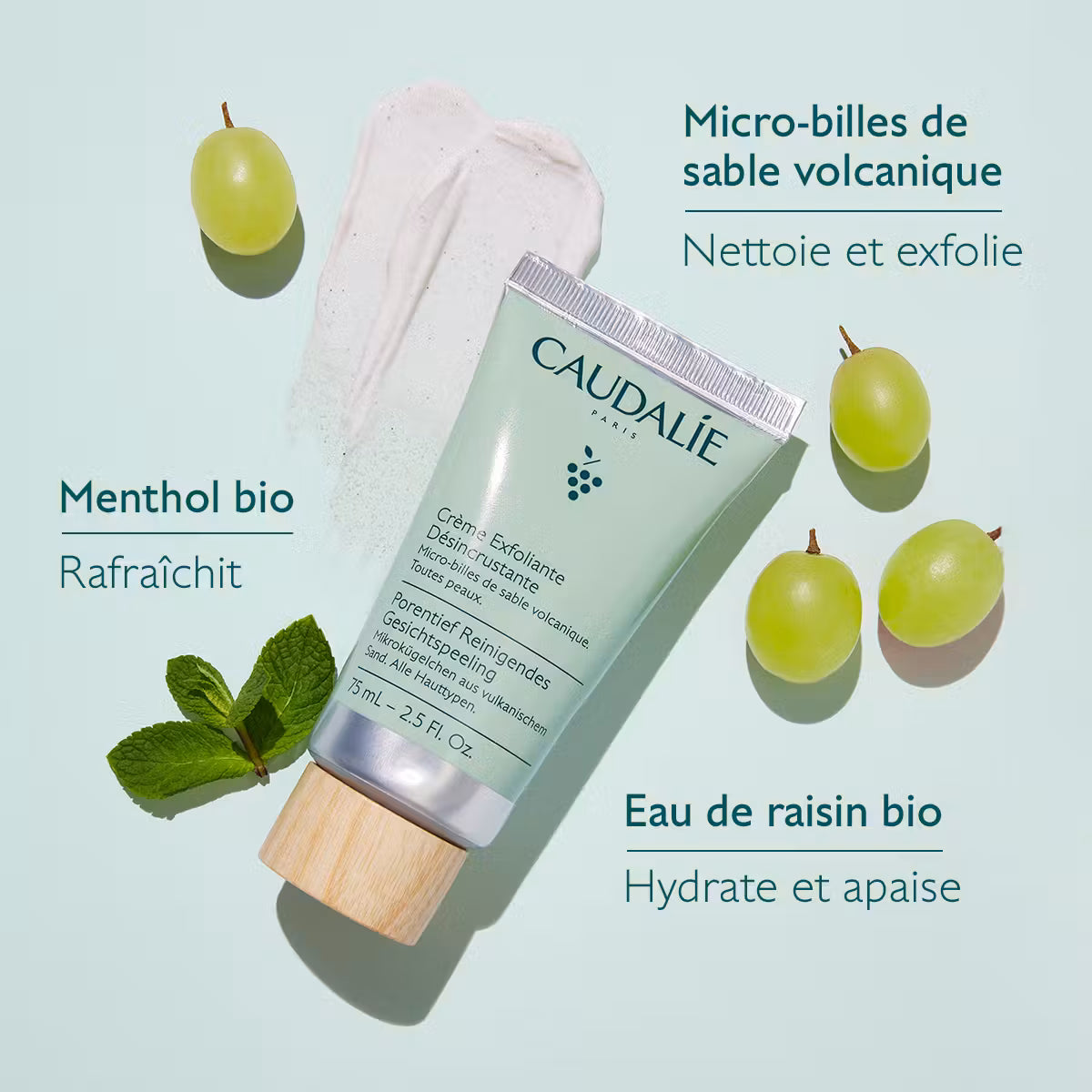 CAUDALIE CREME EXFOLIANTE DESINCRUSTANTE 75ML