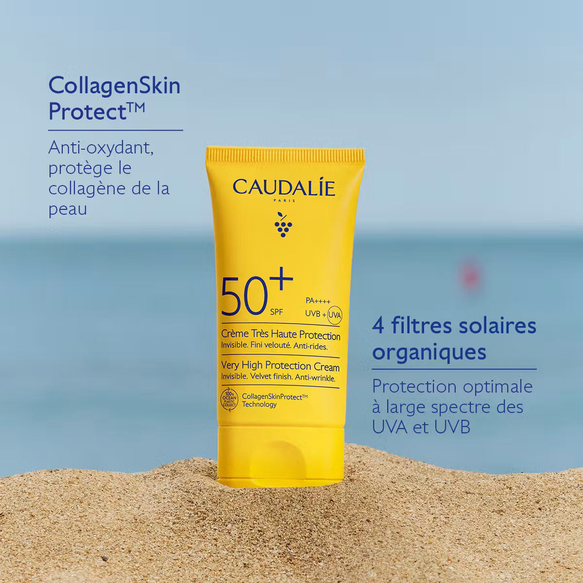 CAUDALIE CREME TRES HAUTE PROTECTION SPF50+ 50ML
