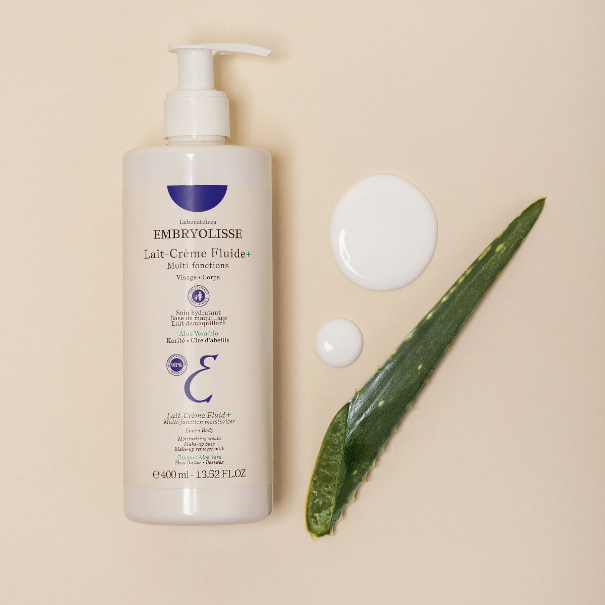 EMBRYOLISSE LAIT-CREME FLUIDE+ 400 ML