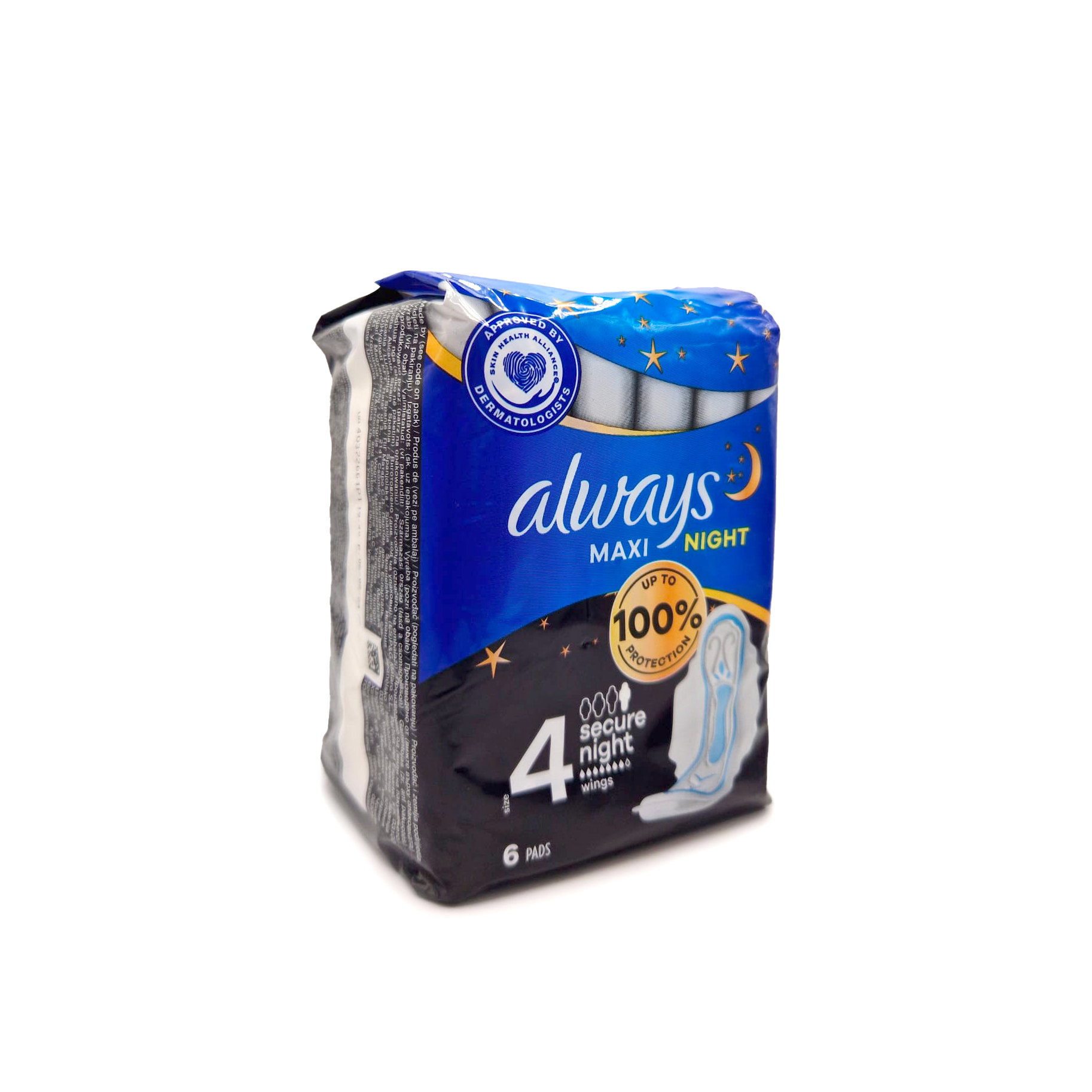 ALWAYS ULTRA SECURE NIGHT 4 PADS