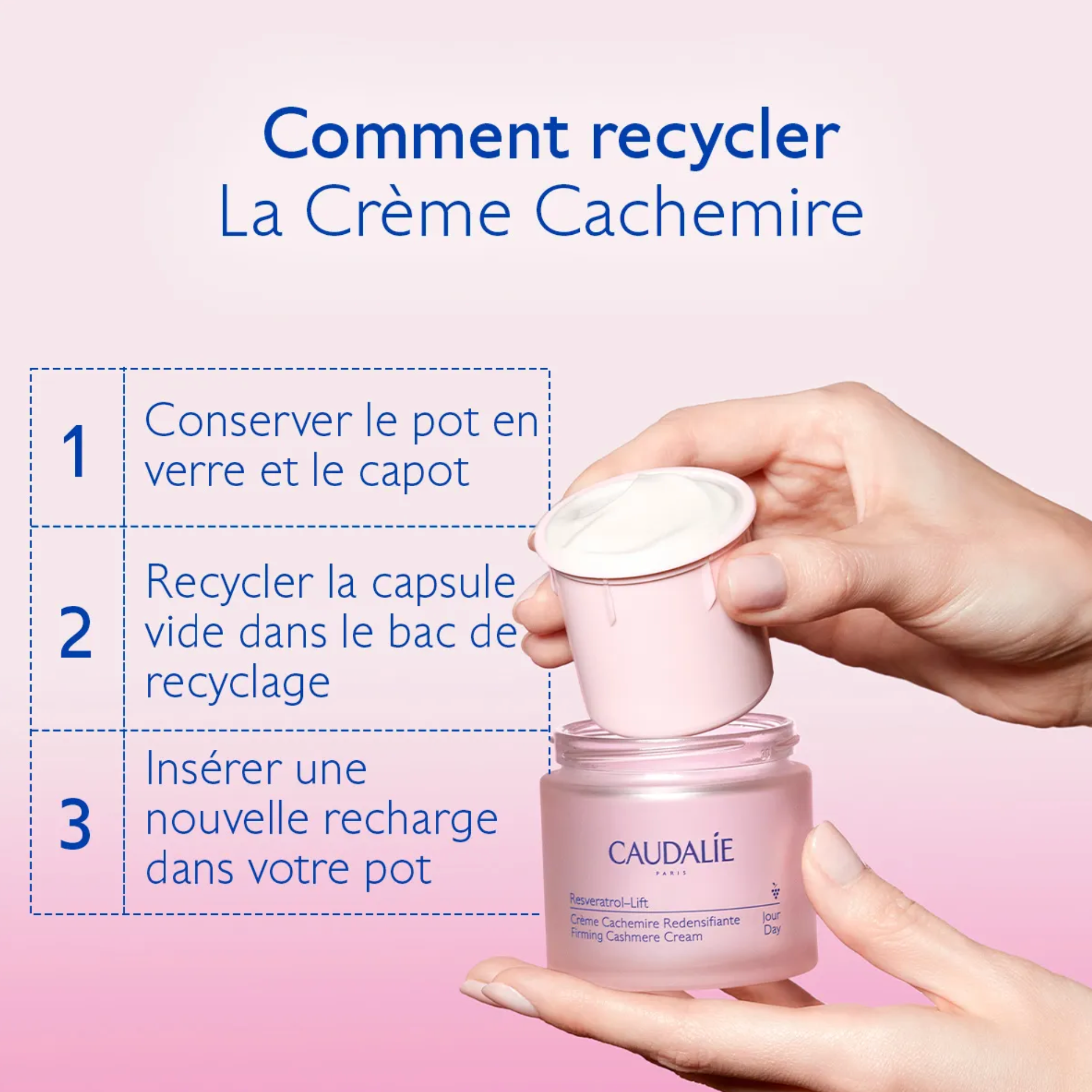 CAUDALIE RESVERATROL-LIFT CREME CACHEMIRE 50ML